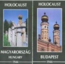 Első borító: Holocaust Budapest/Magyarország térkép