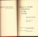 Első borító: Arnold Toynbee Historian for an Age in Crisis