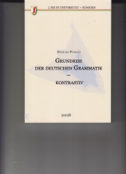 Grundriss der Deutschen Grammatik-Kontrastiv