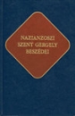 Első borító: Nazianzoszi Szent Gergely beszédei-Ókeresztény írók 17.