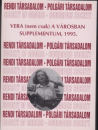 Első borító: Vera (nem csak) a városban Rendi társadalom - polgári társadalom