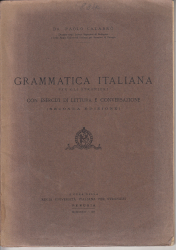 Grammatoca italiana per gli stranieri