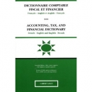 Első borító: Dictionnaire comptable fiscal et financier français-anglais et anglais-français