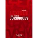 Első borító: Lexique des termes juridiques