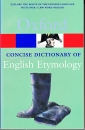 Első borító: Oxford Concise Dictionary of English Etymology
