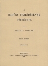 Első borító: A hadügy fejlődésének története 1-2. köt.