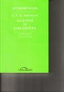 Első borító: Interpretációk.E.T.A.Hoffmann regények és elbeszélések.