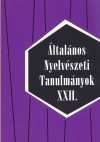 Általános nyelvészeti tanulmányok XXII.Tanulmányok a funkcionális nyelvészet köréből