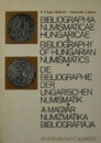 Első borító: A magyar numizmatika bibliográfiája/Die Bibliographie der Ungarischen Numismatik/Bibliographia Numismaticae Hungaricae