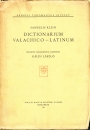 Első borító: Dictionarium Valachico-Latinum
