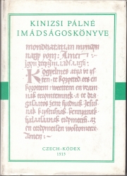 Czech Kódex 1513. Kinizsi Pálné imádságos könyve