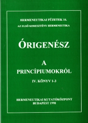 A principiumokról.IV.könyv 1-3.