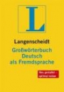 Első borító: Langenscheidt GroBwörterbuch Deutsch als Fremdsprache