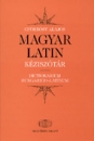Első borító: Magyar–latin kéziszótár