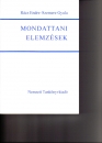 Első borító: Mondattani elemzések