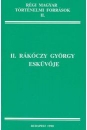 Első borító: II.Rákóczy György esküvője