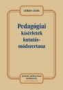 Első borító: Pedagógiai kisérletek kutatásmódszertana