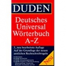 Első borító: Duden Deutsches Universalworterbuch A-Z