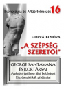 Első borító: „A szépség szeretői” – George Santayana és kortársai
