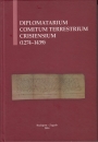 Első borító: Diplomatarium Comitum Terrestrium Crisiensium (1274-1439)/ A kőrösi comes terrestrisek oklevelei