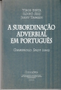 Első borító: A subordinacao adverbial em portogués