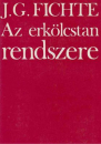 Első borító: Az erkölcstan rendszere