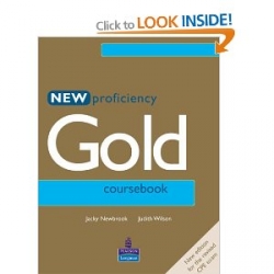 New proficiency Gold coursebook.New edition for the revised CPE exam