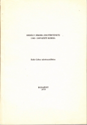Erdély jókora jogtörténete 1540-1849 közti korra