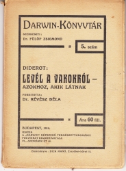 Levél a vakokról-azoknak, akik látnak