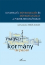 Első borító: Kvantitatív szövegelemzés és szövegbányászat a politikatudományban