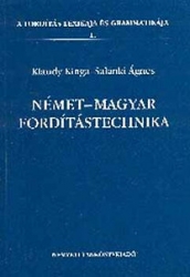 Német-magyar fordítástechnika