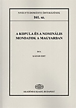 A kopula és a nominális mondatok a magyarban