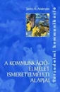 Első borító: A kommunikációelmélet ismeretelméleti alapjai