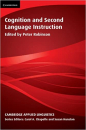 Első borító: Cognition and Second Language Instruction
