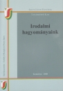 Első borító: Irodalmi hagyományaink