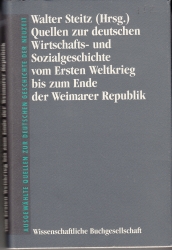 Minta oldal: Quellen zur deutschen wirtschafts- und sozialgeschichte vom ersten weltkrieg bis zum ende der weimarer republik
