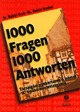 Első borító: 1000 Fragen 1000 Antworten Társalgási gyakorlatok a német A típusú nyelvvizsgára