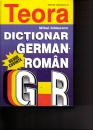 Első borító: Dictionar german-roman