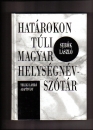 Első borító: Határokon túli magyar helységnévszótár