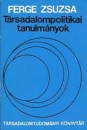 Első borító: Társadalompolitikai tanulmányok