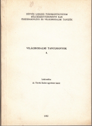 Világirodalmi tanulmányok 4.