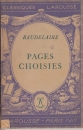 Első borító: Pages choisies
