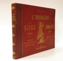Első borító: l'Invasion, Le Siege 1870, La Commune 1871, d'Apres des peintures, Gravures, Photographies, Sculptures, Medailles, Autographes, Objets Du Temps.