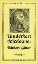 Első borító: Tündérkert fejedelme Báthory Gábor