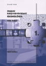 Első borító: Magyar könyvtártörténeti kronológia, 996-2007 1-3.kötet.