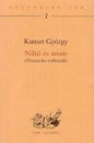 Első borító: Nihil és ámen. Nietzsche reflexiók