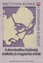 Első borító: A demokratikus közösségi értékelés és magatartás mintái