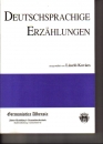 Első borító: Deutschsprachige Erzahlungen. Eine Anthologie zum Deutschhunterrricht in den höheren Klassen der Gymnasien und an den Hochsculen für die Lehrerausbildung