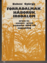 Első borító: Forradalmak, háborúk, irodalom. orosz és orosz-szovjet irodalom 1899-től napjainkig