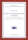 Első borító: Francia jelentésváltozások elemzése